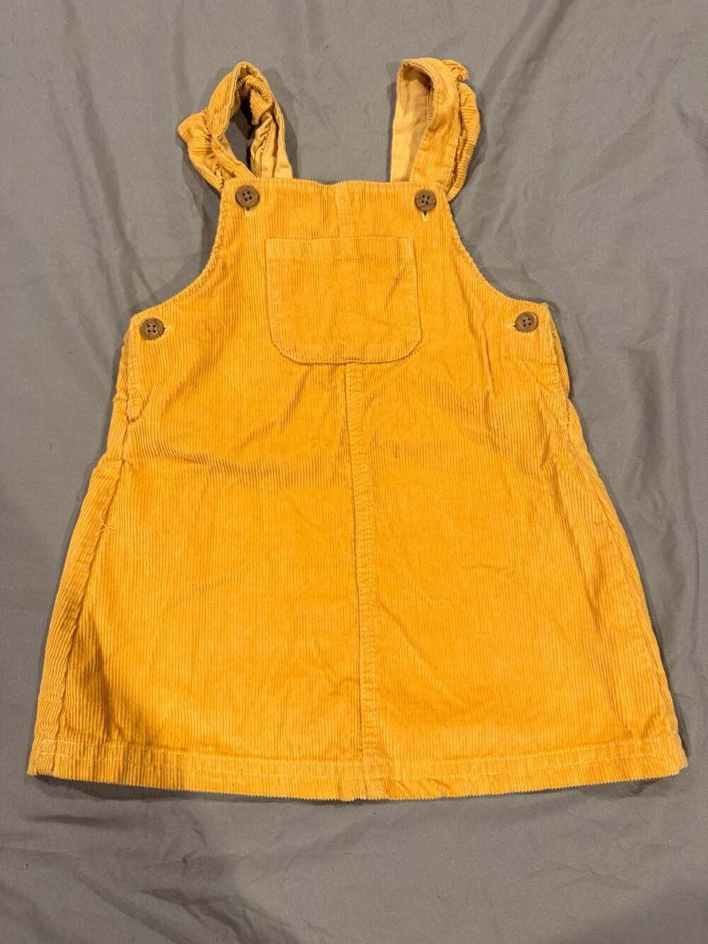 Carter's Corduroy Jumper Dress Size 18m Yellow